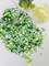 Green White Pearl Sprinkles for Cake Decorating, Cupcake Toppers(Green white)